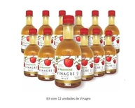 Kit 12un Vinagre De Maçã Almaromi 4% De Acidez 400ml Pet - imagem 4
