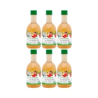 Kit com 6 Garrafas de Vinagre de Maçã Orgânico de 400mL cada - Almaromi - imagem 1