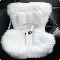 Assento de Carro Labubu: Almofada Pelúcia Macia e Decoração Charmosa - imagem 1