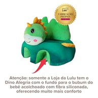 Almofada Infantil de Apoio para Bebê - Dino Alegria | Auxílio Seguro para Sentar e Conforto - imagem 5