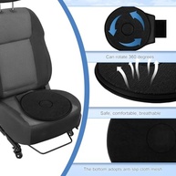 Almofada Giratória 360° para Carro: Facilite sua Entrada e Saída com Conforto e Segurança - imagem 5