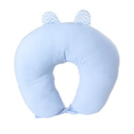 Almofada de Amamentação com Orelhas e Bordado Infantil - Conforto e Estilo para Mães Modernas - imagem 4