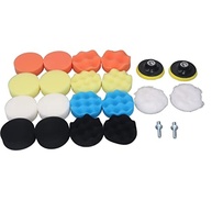Kit 22 Almofadas de Polimento para Broca de Espuma - Espumas Laváveis Reutilizáveis para Máquina de Polimento Automotiva - imagem 5