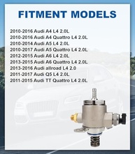 Bomba de Combustível USTAR Alta Pressão para Audi A4, A5, A6, Q5, TT 2.0L - Desempenho e Confiabilidade - imagem 3