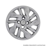 Calota Aro 14" Prata Grid para Fiat Argo 2017-2020: Jogo com 4 Calotas de Alta Resistência - imagem 5