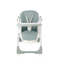 Kikkaboo Cadeira Alta Spicy Ajustável com Mesa Removível e 4 Rodas - Verde Claro - imagem 5