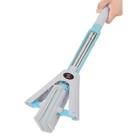Rodo Mop Fácil Cabo Extensor Aço Inox Celeste - Limpeza Eficiente com Espuma de Alta Absorção - imagem 2