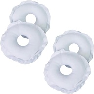 Rosquinhas de Amamentação Absorventes Laváveis - 4 Unidades | Alta Absorção em Microfibra - imagem 1