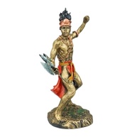 Estátua de Xangô Orixá - Imagem Sagrada em Resina 22cm para Altar e Decoração Espiritual - imagem 4