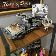 Quadro Decorativo 3D De Volta Para O Futuro - Delorean em Alto Relevo - imagem 4