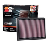 K&N Filtro de Ar de Alto Fluxo Vitalício: Potência e Economia para seu Ford Bronco, Escape, Maverick e mais! - imagem 1