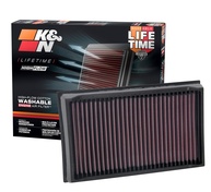Filtro de Ar K&N Alto Desempenho para VW Golf, Jetta e Bora 2018-2019 (33-5084) - imagem 1