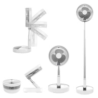 WYB Ventilador Dobrável Portátil Recarregável - 4 Velocidades, Altura Ajustável, USB, Silencioso - imagem 1