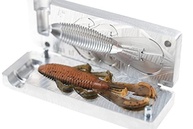Molde Googan Bandito Bug 4'' para Iscas de Silicone - Precisão CNC em Alumínio - imagem 3