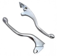 Manetes de Freio e Embreagem em Alumínio 18cm para Yamaha Fazer 250, YBR 125/150, Factor e Lander - Durabilidade e Estilo Cromado - imagem 3