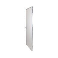 Kit Porta de Madeira Branca 212x65cm com Batente de Alumínio - imagem 2