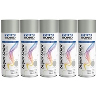 Kit 5 Tintas Spray Alumínio 350ml - Acabamento Profissional para Metais e Madeira - imagem 2
