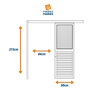Porta de Correr Lambri CRV: Elegância e Praticidade em Alumínio - imagem 2