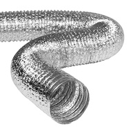 Duto Flexível de Alumínio 3m - Ideal para Ventilação, Exaustão e Ar Condicionado (125mm) - imagem 5