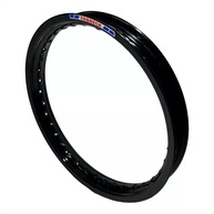 Par de Rodas Alumínio Preto com Raios Inox para Honda CG Fan 125 (2009-2023) - Tambor - imagem 5