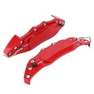 Capas de Pinça de Freio em Alumínio Vermelho - Estilo e Proteção para Discos de Freio (Tamanho M) - imagem 3
