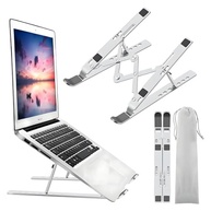 Suporte para Notebook e Tablet Ajustável em Alumínio – Leve, Dobrável e Ergonômico - imagem 2