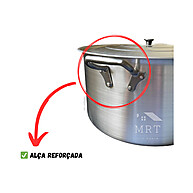Panela e Caçarola Hotel: Kit Profissional Alumínio - imagem 1