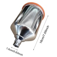 Copo de Tinta para Spray de Alumínio 600ml - Tanque de Vedação com Interface Metálica para Pintura Automotiva e Residencial - imagem 3