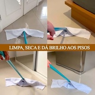 Kit com 12 Panos de Chão Alvejados 40x67cm - Alta Absorção e Durabilidade para Limpeza Profissional e Doméstica - imagem 4
