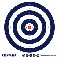 Alvo de Tiro Rossi Azul: Pacote com 40 Unidades - imagem 1