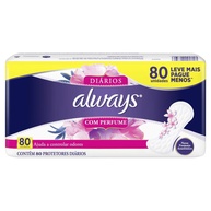 Always Diários: Proteção e Frescor Diário (80 Unidades) - imagem 1
