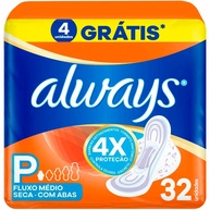 Always Seca P com Abas: Proteção Imbatível! - imagem 1