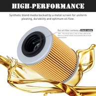 Filtro de Óleo Premium 420956123 para Can-Am Maverick X3, Outlander, Renegade, Sea-Doo e Ski-Doo - imagem 4