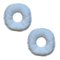Rosquinhas para Seios Amamentação Laváveis Brancas - 2 Unidades - imagem 1
