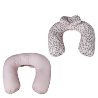 Almofada de Amamentação Triângulo Rosa - Conforto e Apoio para Mamãe e Bebê - imagem 3