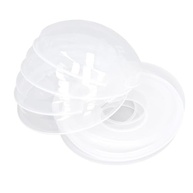 Copo de Amamentação em Silicone - 4 Unidades com Tampa | Coleta Automática e Antivazamento para Mães Modernas - imagem 3