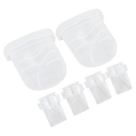Kit Válvulas Bico de Pato + Diafragmas Silicone - Compatível com Bomba de Amamentação S32 - imagem 2