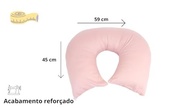 Almofada de Amamentação Rosê Super Firme - Conforto e Praticidade para Mães Modernas - imagem 3