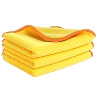 Kit 10 Flanelas Microfibra Amarela Cadillac 40x60cm: Limpeza Impecável e Brilho Duradouro - imagem 3