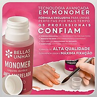 Monomer Líquido Acrílico 75ml – Unhas Perfeitas Sem Amarelar - imagem 1