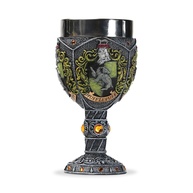 Estatueta Hufflepuff Harry Potter - Taça Decorativa com Detalhes em Cristal Amarelo - imagem 1