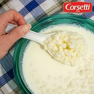 Canjica De Milho Amarelo Corsetti 400G, Corsetti Alimentos, Canjica De Grãos De Milho, Amarelo, Deliciosamente Versátil E Rica Em Fibras, Receita Familiar Desde 1878 - imagem 3