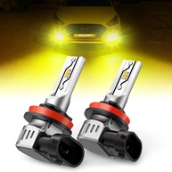 SEALIGHT H11 Amarelo Dourado: Lâmpadas de Neblina 10000LM 600% Mais Brilho (H8 H9 H16) - Visibilidade Máxima! - imagem 1