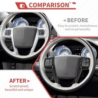 Renove seu Chrysler 300/300C 2011-2014 com Painel Central Fibra de Carbono Amayum - imagem 3