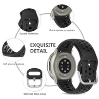 ViCRiOR Pacote com 5 pulseiras de relógio compatíveis com Amazfit Active 2/Active, pulseira de silicone macio respirável de 20 mm para Amazfit GTS 4/4 Mini / 3 / 3e/ 2 Mini / 2e/ 2 feminino e - imagem 3