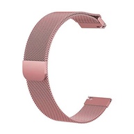 Pulseira Metal 20mm Para Relógio Xiaomi Huami Amazfit Bip Rose - imagem 2