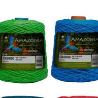 Barbante Colorido para Crochê 6 Cores - Entrega Rápida e Qualidade Amazônia - imagem 2
