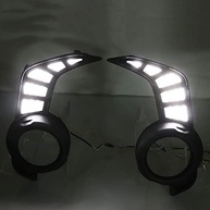 Luz de Neblina LED 4Runner 2014-2024: DRL Diurno e Seta Âmbar Sequencial - imagem 4