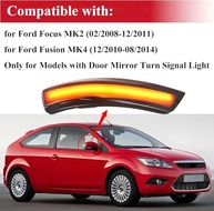 Luz de Seta Sequencial LED Âmbar Fumê para Ford Focus MK2/MK3 e Mondeo MK4 - Kit 2 Peças - imagem 3