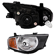 Farolete L200 Triton 2008-2011 com Máscara Negra e Pisca Âmbar - imagem 2